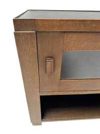 Art Deco Modernist Cabinet by Frits Spanjaard for L.O.V. Oosterbeek, 1920s